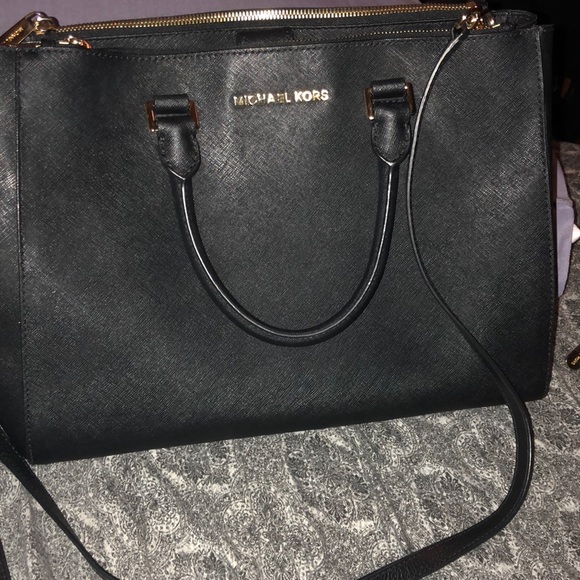 MICHAEL Michael Kors Handbags - - Black MK purse